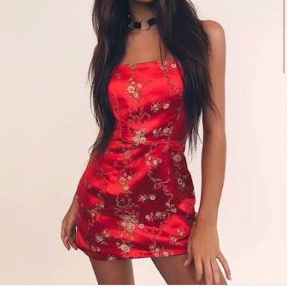 Kiko Satin Mini Dress